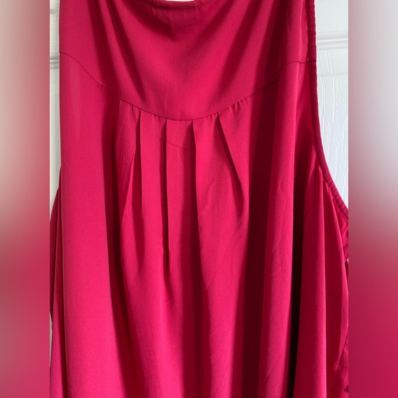 Tired size 3 Red Tank Top Blouse! - Picture 6 of 8